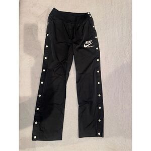 Nike Black Snap Track Pants